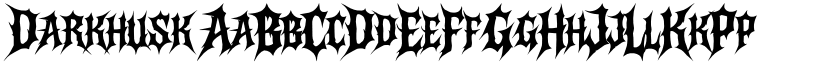 Darkhusk font download