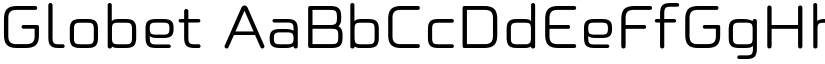 Globet font