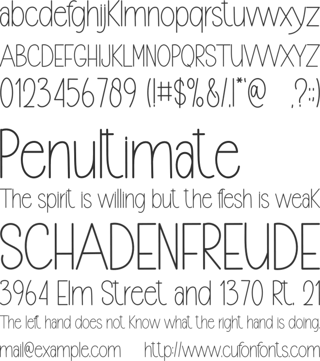 HANDMADE COOKIES font preview