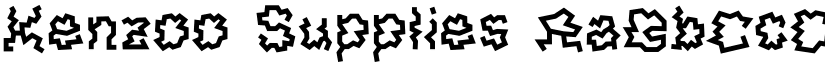 Kenzoo Supplies font download