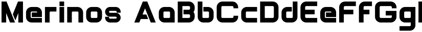 Merinos font