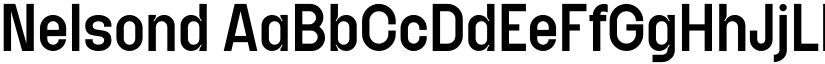 Nelsond font