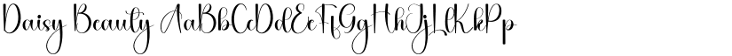 Daisy Beauty font