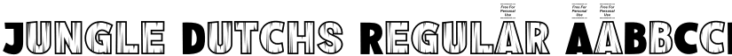 Jungle Dutchs Regular font