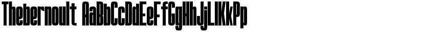 Thebernoult font