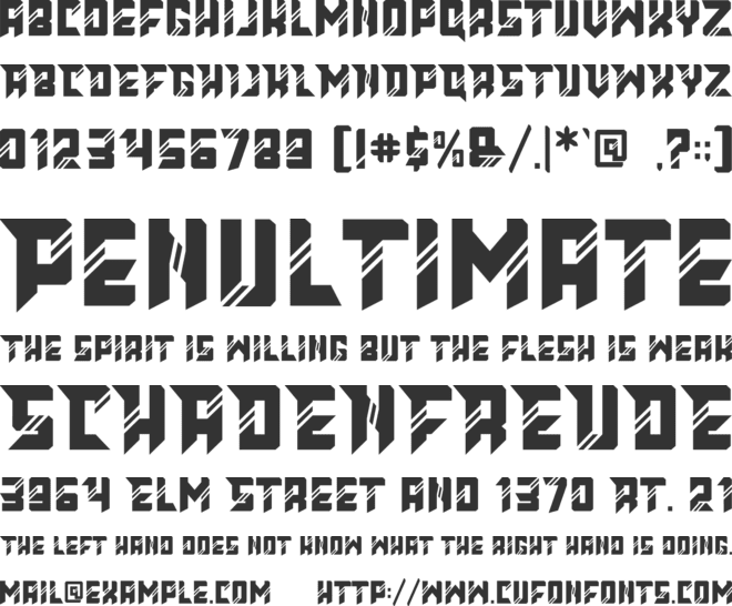 Anticode font preview