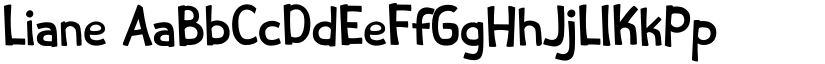 Liane font