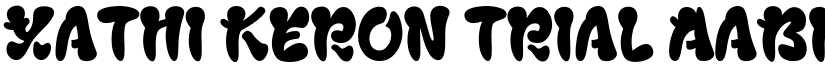 Xathi Keron trial font download