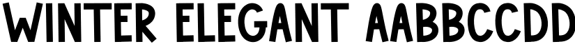 Winter Elegant font
