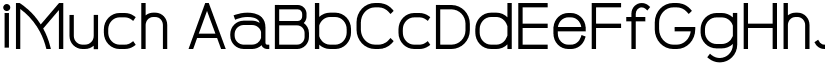 iMuch font download