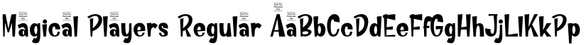 Magical Players font download