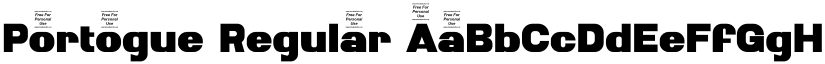 Portogue font download