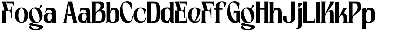 Foga font