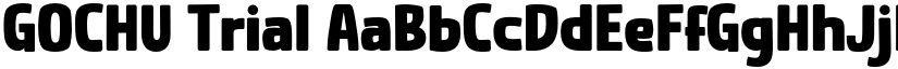 GOCHU Trial font download