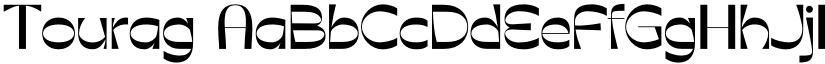 Tourag font