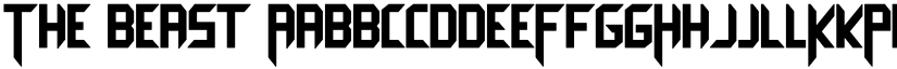 The Beast font download