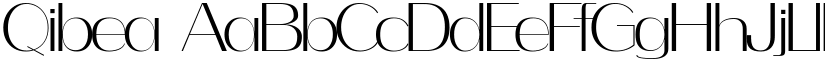 Qibea font download