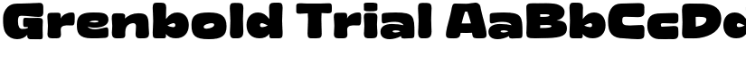 Grenbold Trial font download
