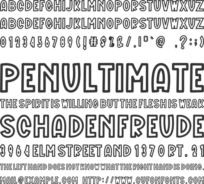 Bloom Beauty font preview