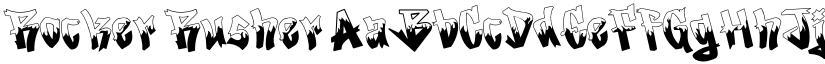 Rocker Rusher font