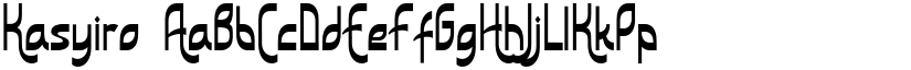 Kasyiro font download