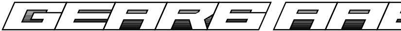 Gear6 font