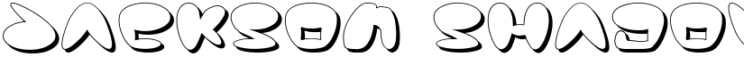 Jackson Shadow font