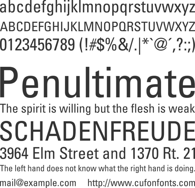 univers lt std 47 light condensed font