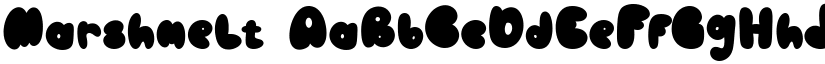 Marshmelt font
