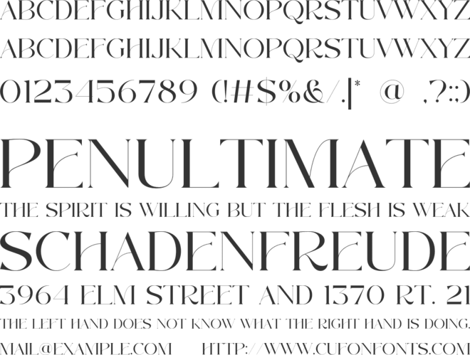 Khemer font preview