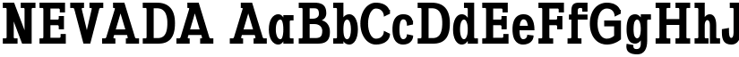 NEVADA font download