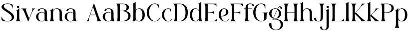 Sivana font