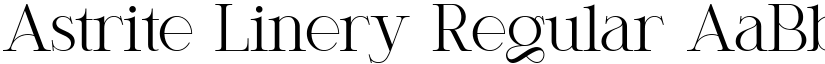 Astrite Linery font download