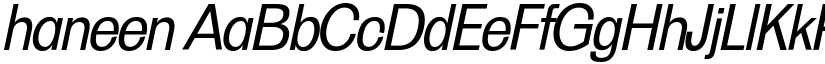 haneen font