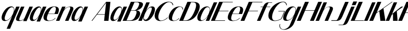 quaena font