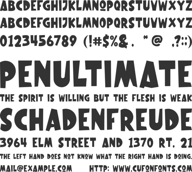 koraloka font preview