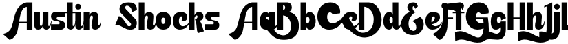 Austin Shocks font download