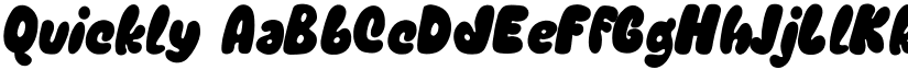 Quickly font