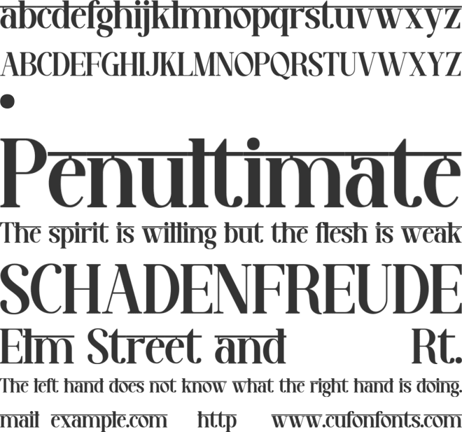 BASGIRA font preview