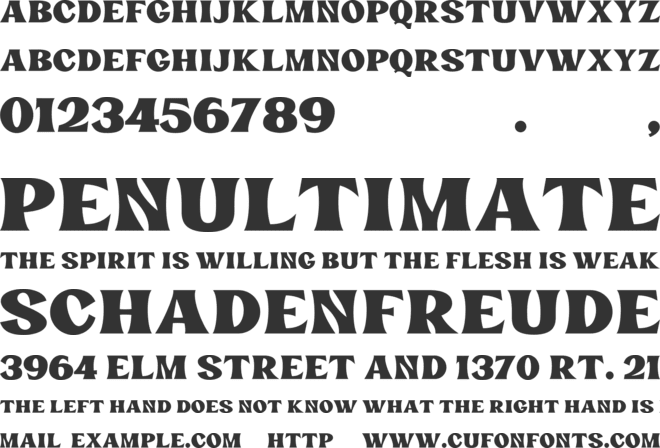 ParisSignature font preview