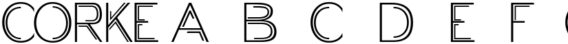 CORKE font
