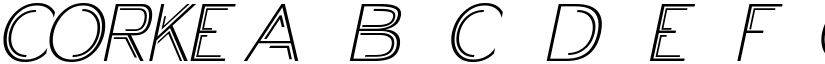 CORKE font