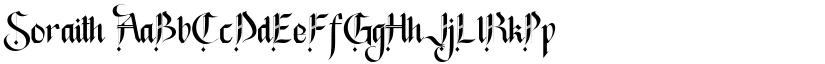 Soraith font