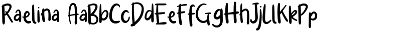 Raelina font