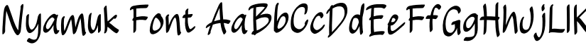Nyamuk Font font download