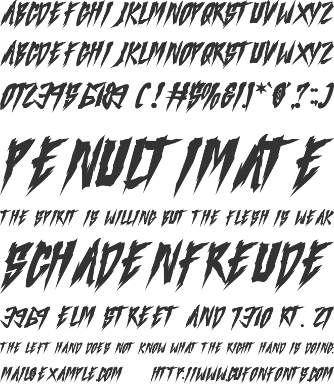 Ghostly Whispe font preview