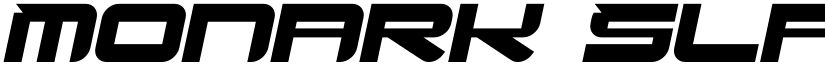 Monark Slabs Italic font
