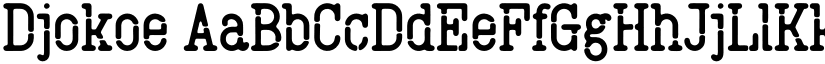 Djokoe font