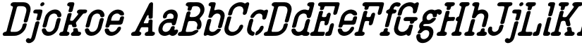 Djokoe font