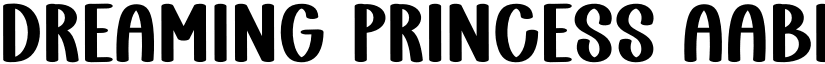 Dreaming Princess font